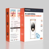 Porodo Lifestyle IPL Hair Removal Device with 9 Energy Levels & Cooling Technology - White