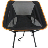 Porodo Lifestyle Mesh Fabric Comfort Camping Chair with Handy Storage Pouch - 120KG Max Load