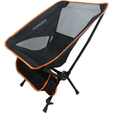 Porodo Lifestyle Mesh Fabric Comfort Camping Chair with Handy Storage Pouch - 120KG Max Load