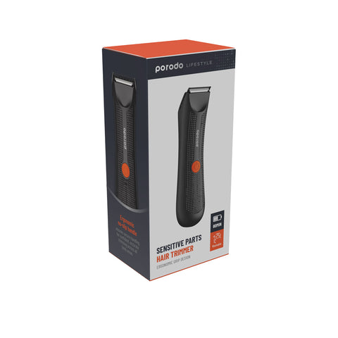 Porodo, Lifestyle Sensitive Parts Hair Trimmer, Ergonomic Grip Design