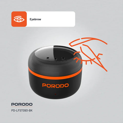 Porodo Lifestyle Wax Warming Hair Removal Kit with Mini Warmer, Quick Melt & Type-C Charging