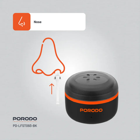 Porodo Lifestyle Wax Warming Hair Removal Kit with Mini Warmer, Quick Melt & Type-C Charging