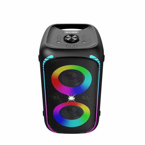 Porodo PD-BASHX-BK, Soundtec 640W Party Speaker with Trolley - Black