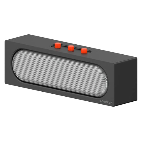 Porodo Soundtec Vibe Bar Portable Stereo Speaker - Black