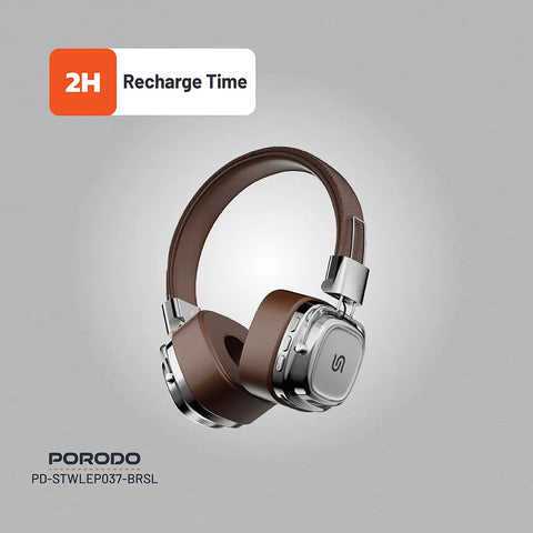 Porodo, Soundtec Vintage Wireless ENC Headphone