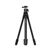 Porodo Ultra-Light Aluminum Tripod with 360° Rotation & Telescopic Design - Black