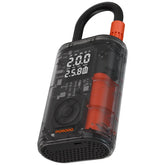 Porodo Vyrox Car Tire Inflator with Real-Time Pressure Display - Black