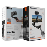 Porodo, velocam 3-AXIS Gimbal Stabilizer - Black