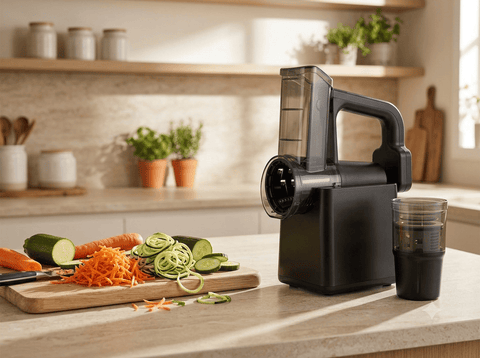 Portable 5-in-1 Salad Maker – Black