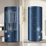 Portable Foldable Clothes Dryer Rack with 1000W PTC Heating, 360° Hot Air Circulation, 4 Timer Modes & 12 Kg Load Capacity