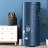 Portable Foldable Clothes Dryer Rack with 1000W PTC Heating, 360° Hot Air Circulation, 4 Timer Modes & 12 Kg Load Capacity