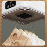Portable Mini Clothes Dryer with Fast PTC Heating, Foldable Cabinet Design, Touch Control & 360° Hot Air Drying - 600W