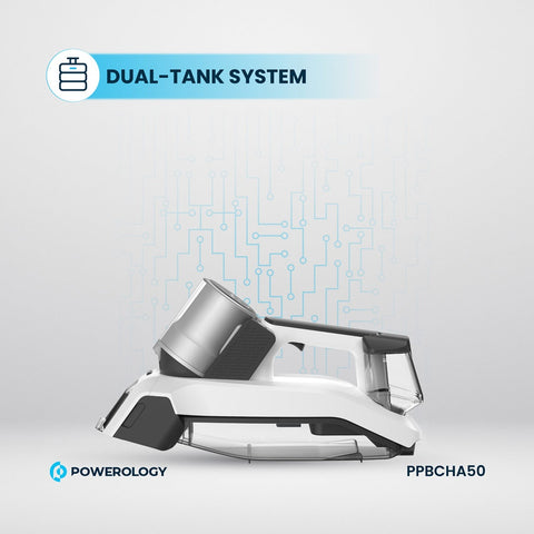 Powerology PPBCHA50, Cordless Spot Cleaner - White