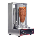 Professional Electric Vertical Shawarma, Doner Kebab & Meat Rotisserie Grill Machine with 360° Rotation & Adjustable Temperature - 2800W