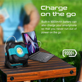 Promate, CampMate-3 1200lm Camping Light with 9000mAh Power Bank, SOS & Dual Light Modes