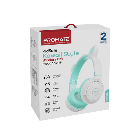 Promate Panda KidSafe Wireless Kids Headset
