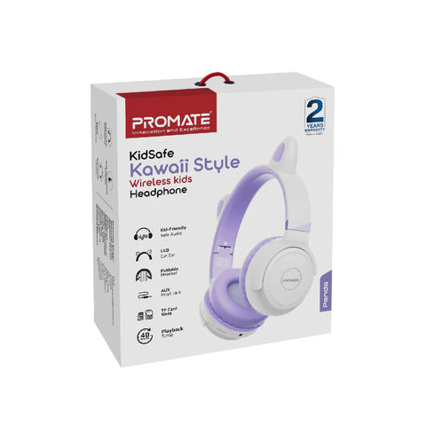 Promate Panda KidSafe Wireless Kids Headset