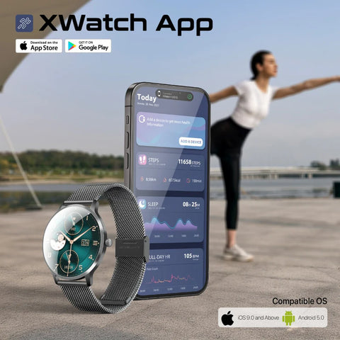 Promate xWatch-US13 Smartwatch (1.32” AMOLED Display