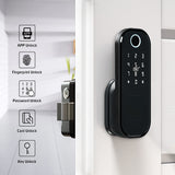 Gopeta VD08, TTLock Smart Outdoor Lock for Metal Gates, Fingerprint, RFID & App Control