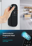 Gopeta VD08, TTLock Smart Outdoor Lock for Metal Gates, Fingerprint, RFID & App Control