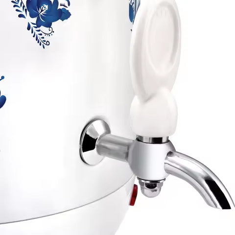 RAF Electric Samovar Kettle with 3.5L Main Kettle, 0.6L Teapot - 1800W