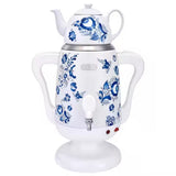 RAF Electric Samovar Kettle with 3.5L Main Kettle, 0.6L Teapot - 1800W