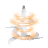 RAF Food Processor with 3L Glass & Stainless Steel Bowls, 360° Sharp Blades & Easy Cleaning - 300W