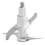 RAF Stainless Steel Food Processor & Chopper 6L with Quad Blade System for Blending & Grinding - 1600W