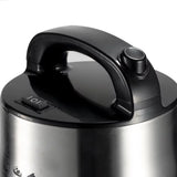 RAF Stainless Steel Food Processor & Chopper 6L with Quad Blade System for Blending & Grinding - 1600W