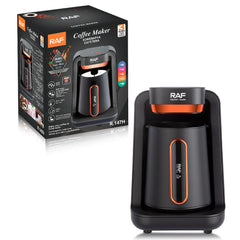 RAF, Turkish Coffee Pot 280ml 500W with One-Click Operation, Compact Design & Anti-Overflow Protection