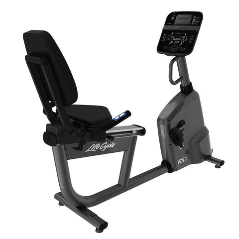 Life Fitness RS1 Recumbent Bike Track Console Home Cardio Machine Ergonomic Comfort Design
