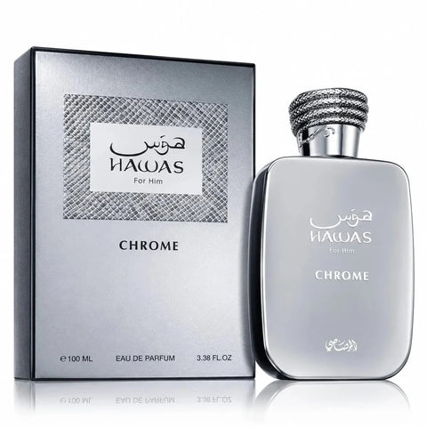 رصاصي عطر حواس كروم أو دو بارفيوم للرجال - 100 مل
