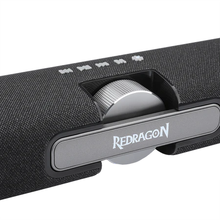 Redragon GS512, Wireless RGB Desktop Speakers - Black