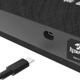 Redragon GS512, Wireless RGB Desktop Speakers - Black