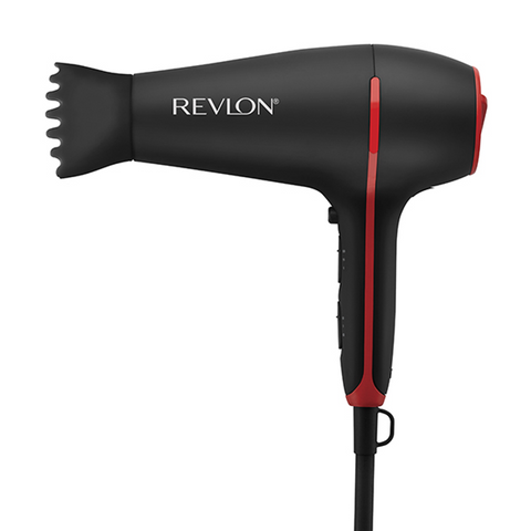 Revlon, SmoothStay Coconut Oil Infused Hair Dryer 2000W with Smoothing Concentrator & Volumising Diffuser – Shiny, Smooth Hair