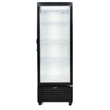 Rowa 10 CFT Showcase Refrigerator Ventilated Cooling, LED Light – Black (RW279SCBU)