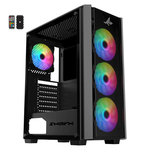 Custom Gaming PC Intel Core i5-14400F, AMD Radeon RX 6600 XT 8GB, 16GB DDR5 6000MHz, 1TB NVMe SSD, Windows 11 Pro