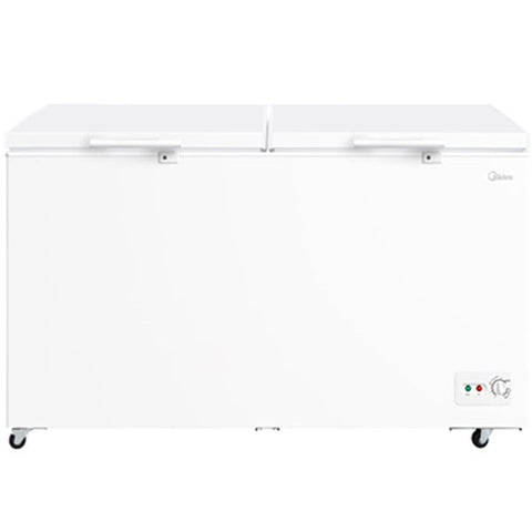 Midea Chest Freezer, 698L - White (2 Doors)