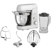 Moulinex Kitchen Machine 1100 Watts 8 Speeds, Grey - QA521B27