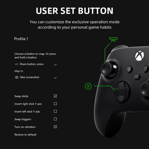 Xbox Core Controller series S|X - Carbon Black