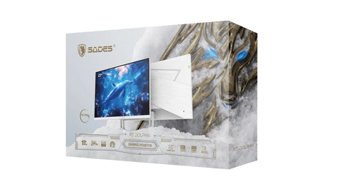 SADES RT-Dolphin SA-F03F27 27" FHD 240Hz IPS Gaming Monitor - White