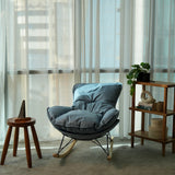 SOMA Aura Rocking Chair – Blue