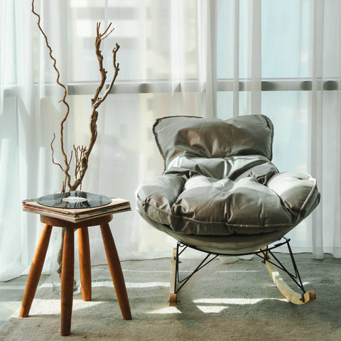 كرسي سوما أورا الهزاز – رمادي