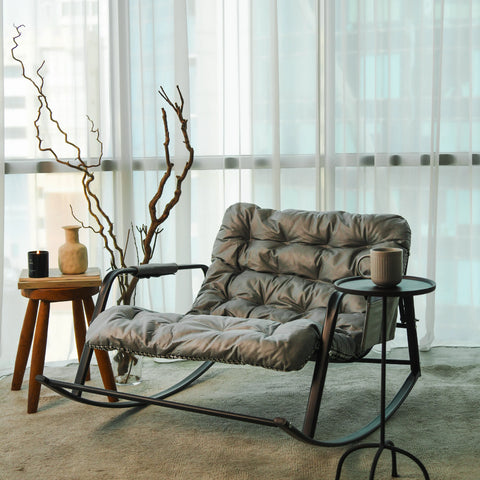 SOMA Cloud Lounge Rocking Chair – Gray