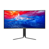 Sades BL-Shark 34" WQHD (3440x1440) 165Hz Refresh Rate, 0.5 Response Time, HDMI 2.1, VA Curved Gaming Monitor - Black