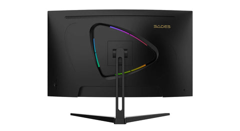 Sades FS-Dolphin-32 32" FHD, 240Hz, 0.5ms VA Curved Gaming Monitor - Black