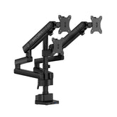 Sades Hydra SA-MS03 Triple Monitor Mount Arm (Max size 27"/9KG Per ARM) - Black