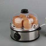 Saga Egg Boiler 7-Egg Capacity with Auto Shut-Off & Buzzer Alarm - SM-8117