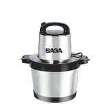 Saga 8L Food Chopper with 4 Stainless Steel Blades & 2-Speed Control - SG-2618