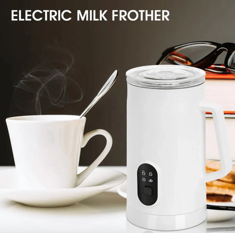 NHE Automatic Electric Milk Frother 4 in 1 - White